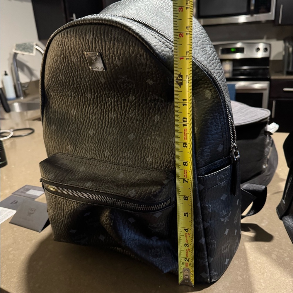 MCM Black Backpack for Men